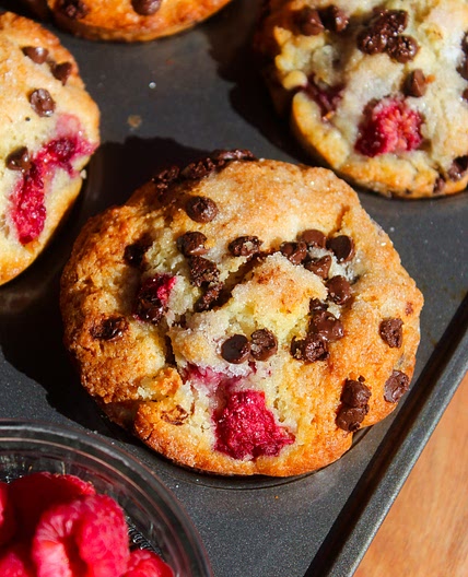 Chocolate Raspberry Muffins