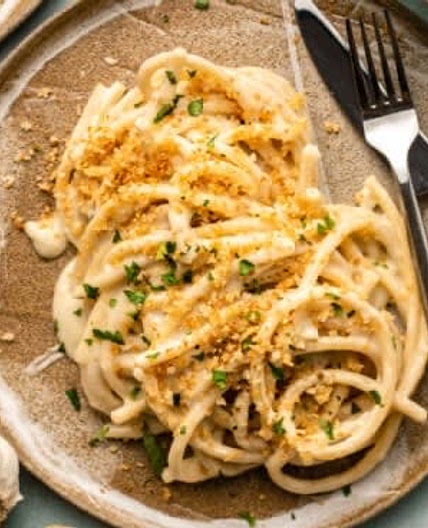 Triple Garlic Pasta