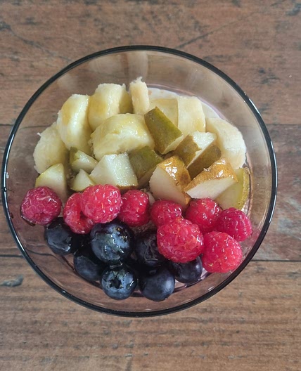 Joghurt mit Obst