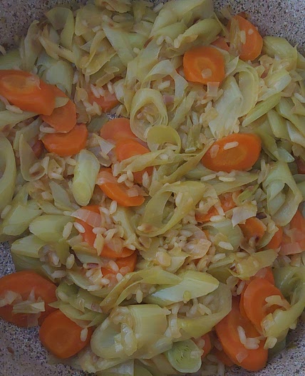 Leek with Orange