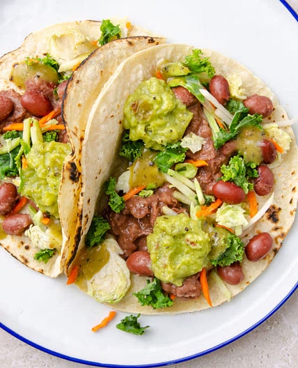 Extra Spice Black Bean Tacos 