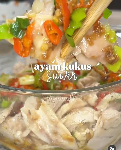 Ayam Kukus Suwir