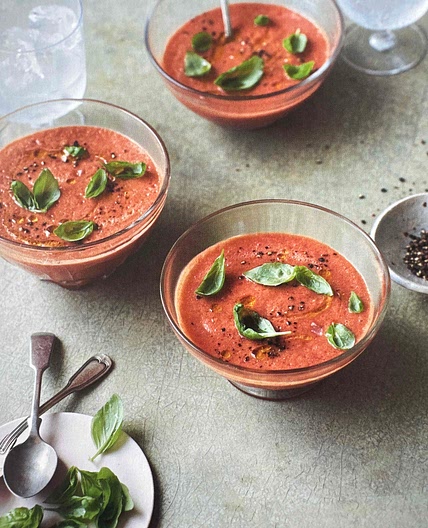 Linda’s Gazpacho with a Twist
