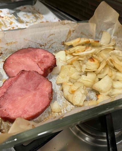 Honey Mustard Glazed Ham