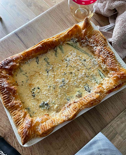 Asparagus Quiche