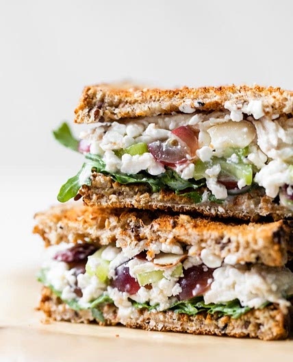 Cottage cheese sandwich 