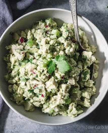 Keto Chicken Avocado Salad