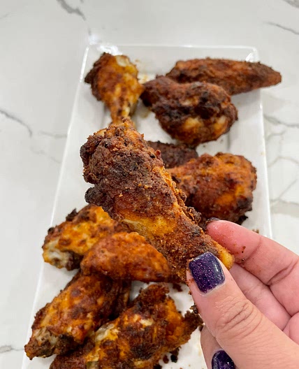 Air fried ranch chicken wings 