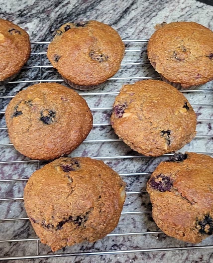 Fruit bran muffins