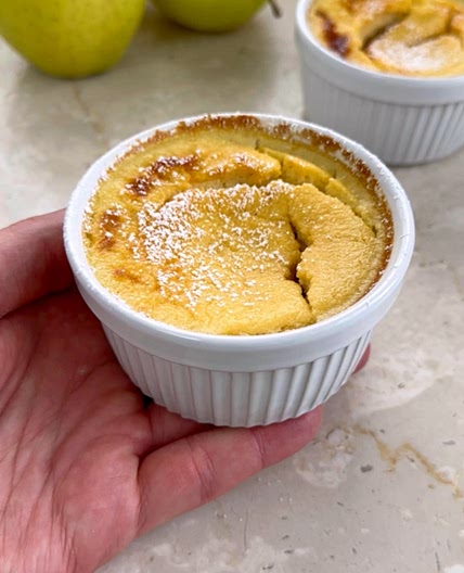 APPLE SOUFFLÉ ( 3 INGREDIENTS)