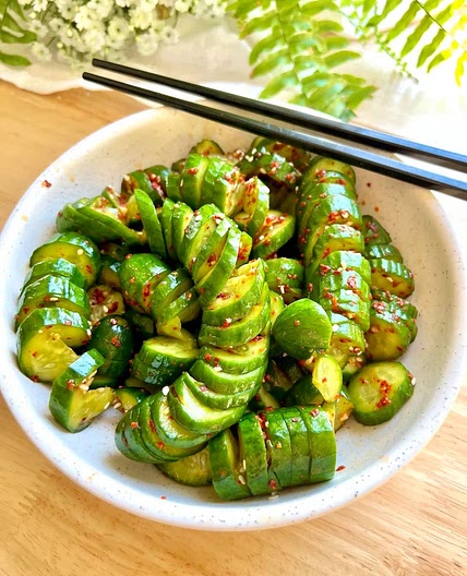 Spicy Asian Cucumber Salad