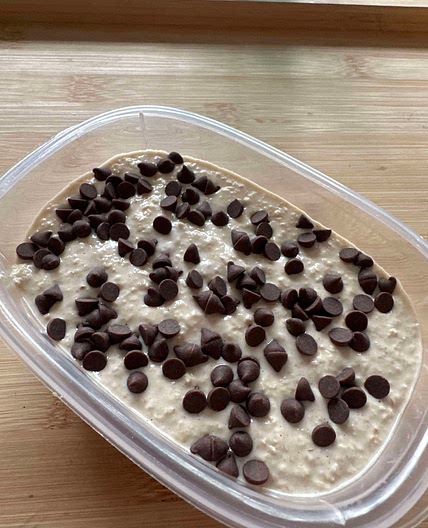 Cookie Dough Overnight Oats