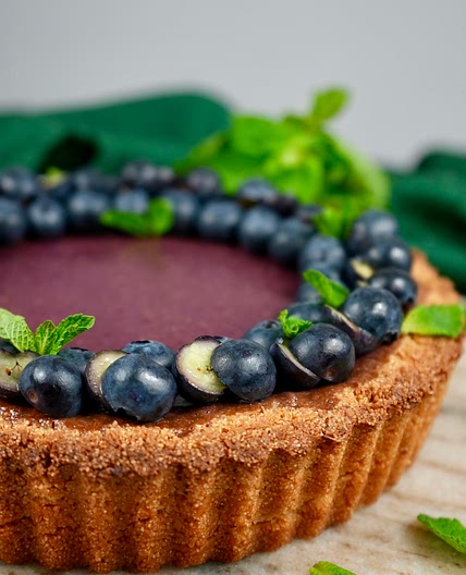 Berry Semolina Tart