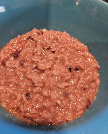 Lemony blueberry oatmeal