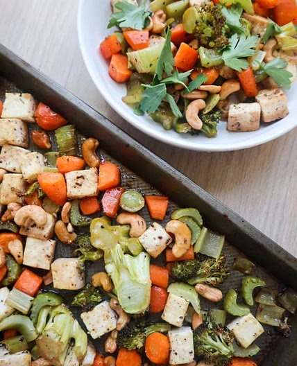 Sheet Pan Tofu & Veggies
