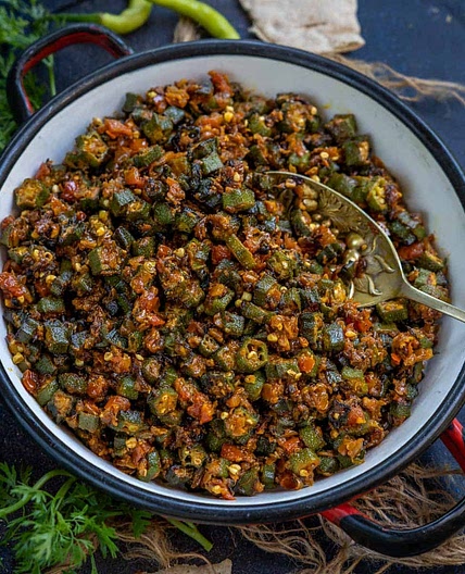 Bhindi Masala Recipe (Indian Okra Stir Fry)