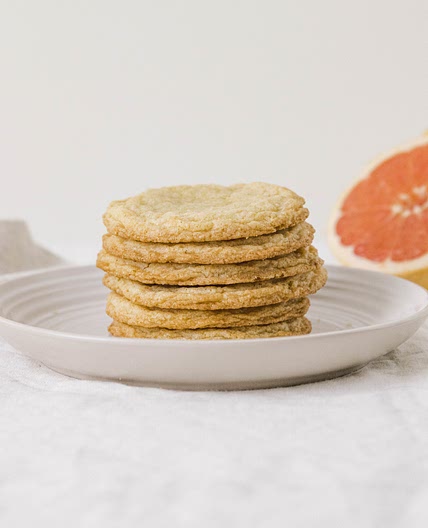 Grapefruit Sugar Cookies Recipe