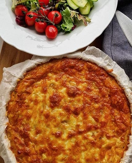 Cheesy Lentil Bake