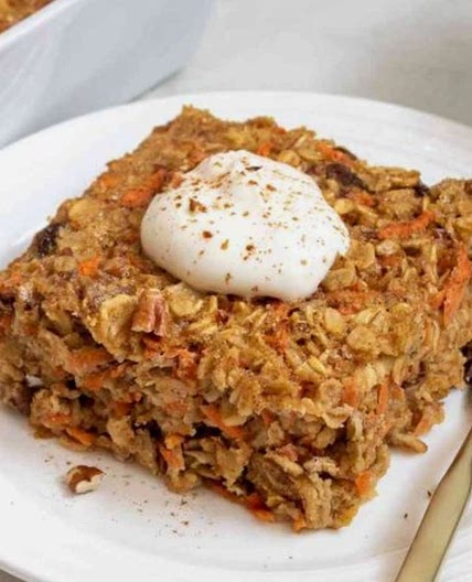 🥕cake baked oats