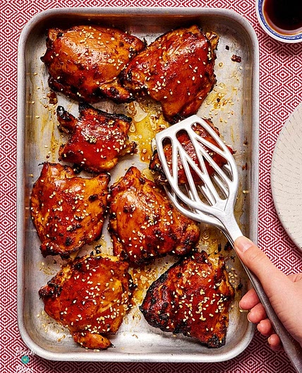 Pinch of Nom - Honey Soy Chicken Thighs