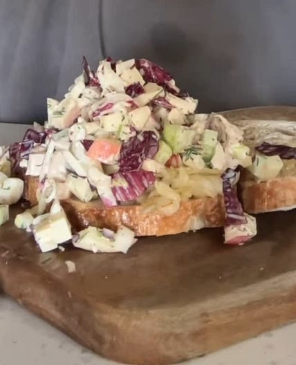 Raddichio Apple Salad
