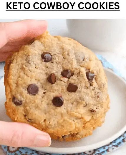 KETO COWBOY COOKIES - EASY KETO RECIPES
