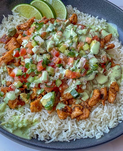 Chicken and Rice Bowl 