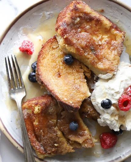 Overnight Creme Brulee French Toast