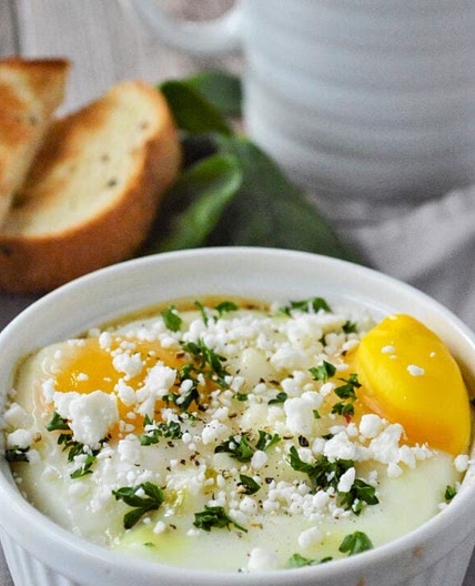 Greek Baked Eggs