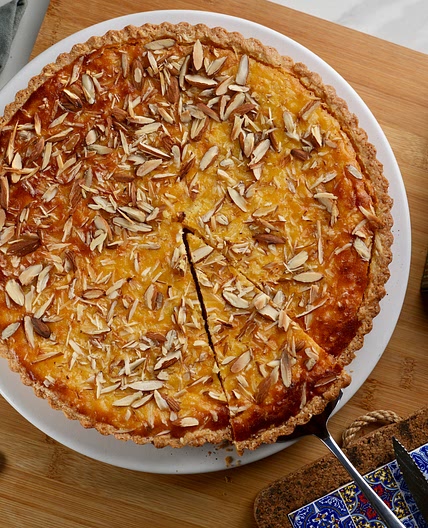 ITALIANO - Torta di riso, ricotta e arancia