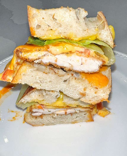 Buffalo Chicken Cutlet Sandwich