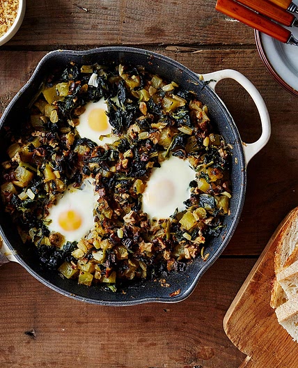 Oysters Rockefeller Hash