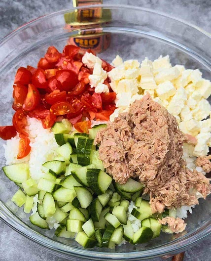 Easy Tuna Rice Salad - Join Your Life