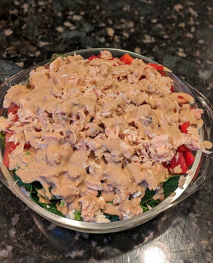 Massive Restaurant Salad for 1