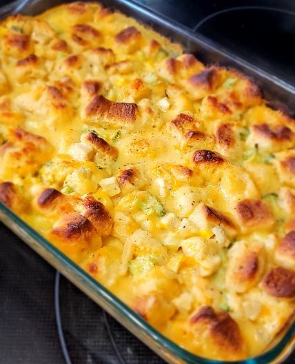 Chicken and biscuit bake