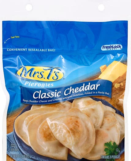 Frozen pierogies