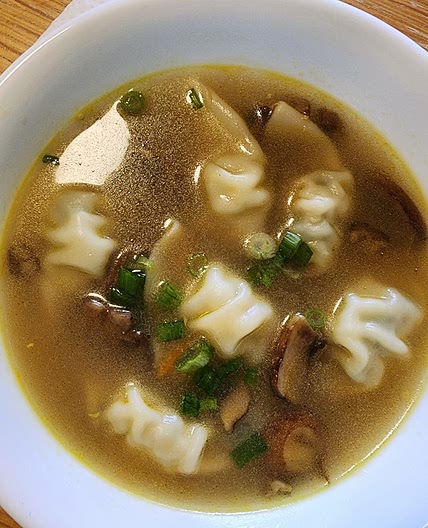Wonton Mushroom Soup
