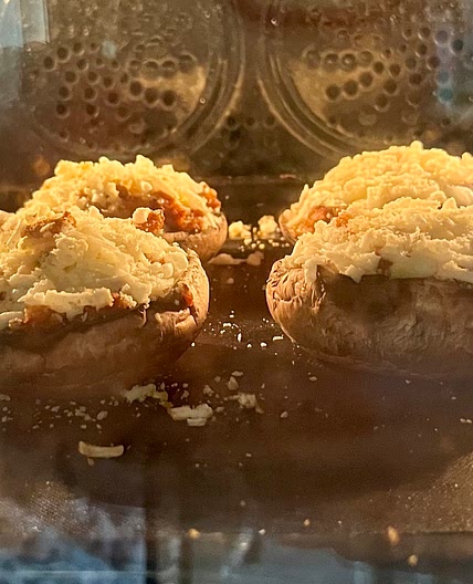 Vegan Stuffed Mushrooms