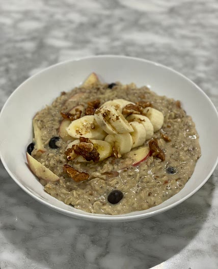 Blueberry Banana Oats