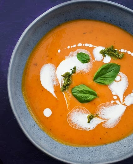 Roast Squash and Red Pepper Soup