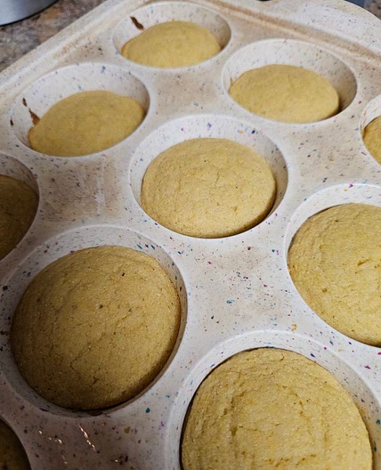 Cornbread - Gluten Free, Dairy Free, Sugar Free