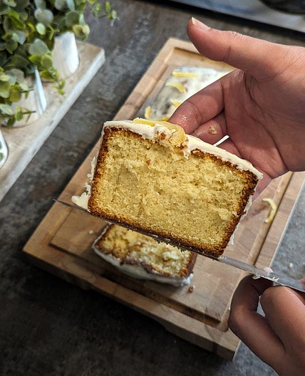 Lemon and Yuzu loaf cake
