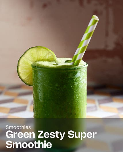 Green Super Smoothie (fennel, no apple)