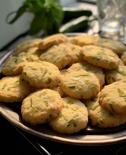 Cheesy Jalapeño Shortbread
