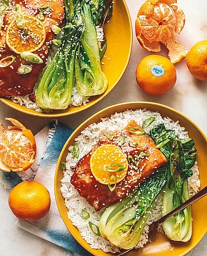 Miso Peelz Citrus Glazed Salmon
