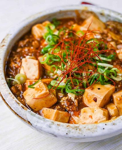 Japanese Mapo Tofu (Mabo Dofu)