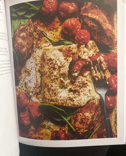 Baked Cajun Feta Orzo