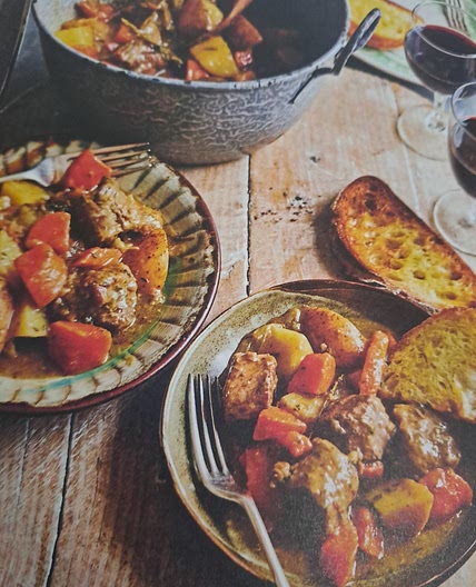 Lamb neck stew