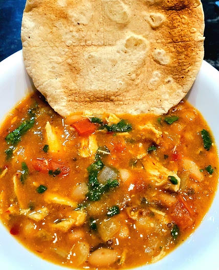 improvisación de frijoles charros