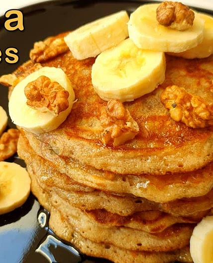 Delicious Fluffy Banana Pancake Recipe